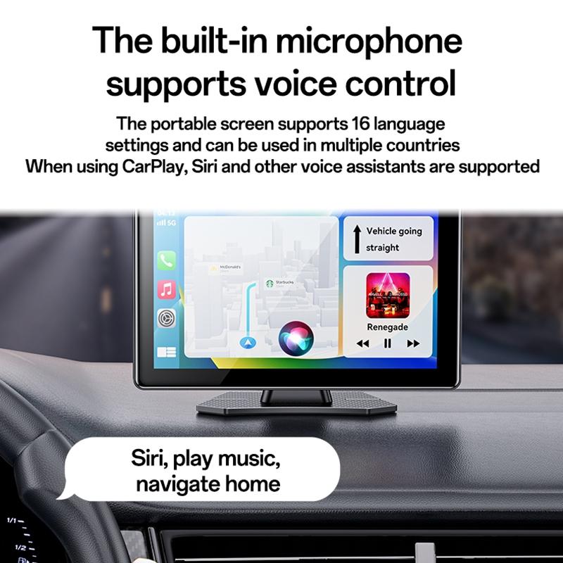 9 Inch Carplay Navigation & Recorder Black 4