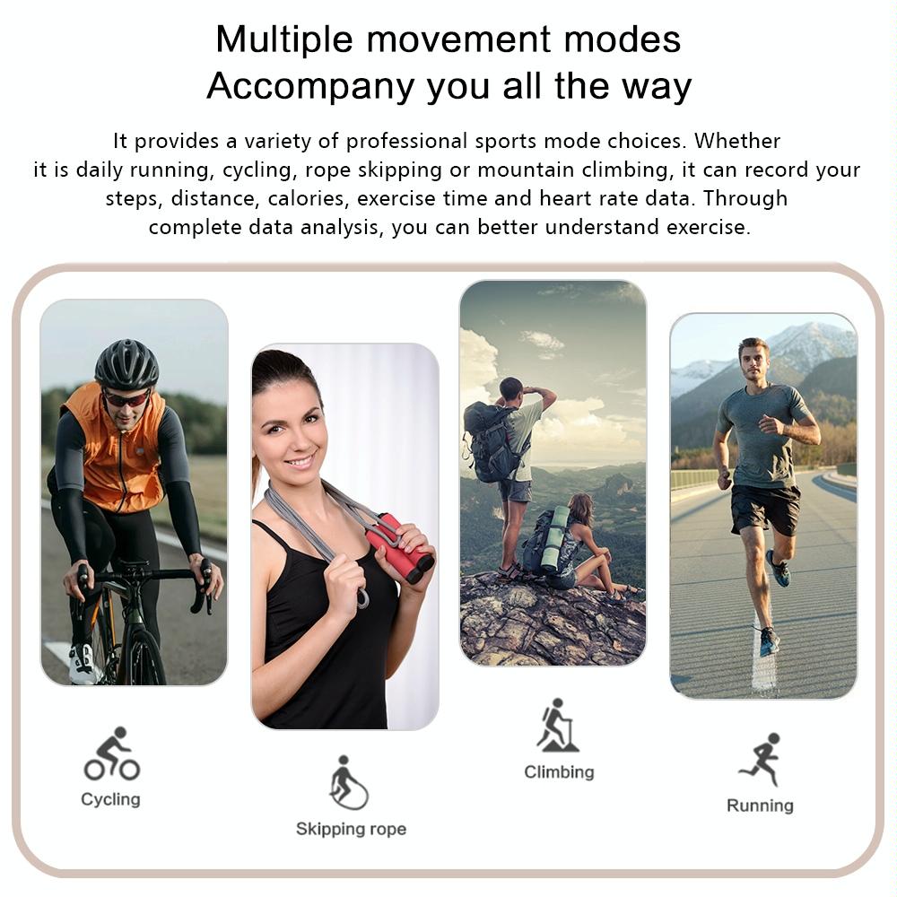 1.69 Inch Ip67 Waterproof Smart Watch With Bluetooth Call & Multiple Sports Modes - Black 6