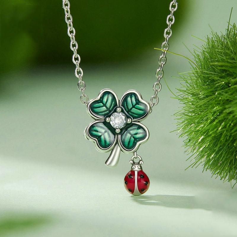 925 Sterling Silver Lucky Ladybug Diy Beads 3