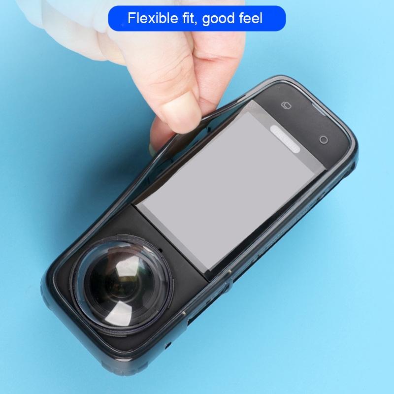 Clear Soft Tpu Protective Case for Insta360 X4 - 1.5mm Thickness - Transperant - Single Cover 7
