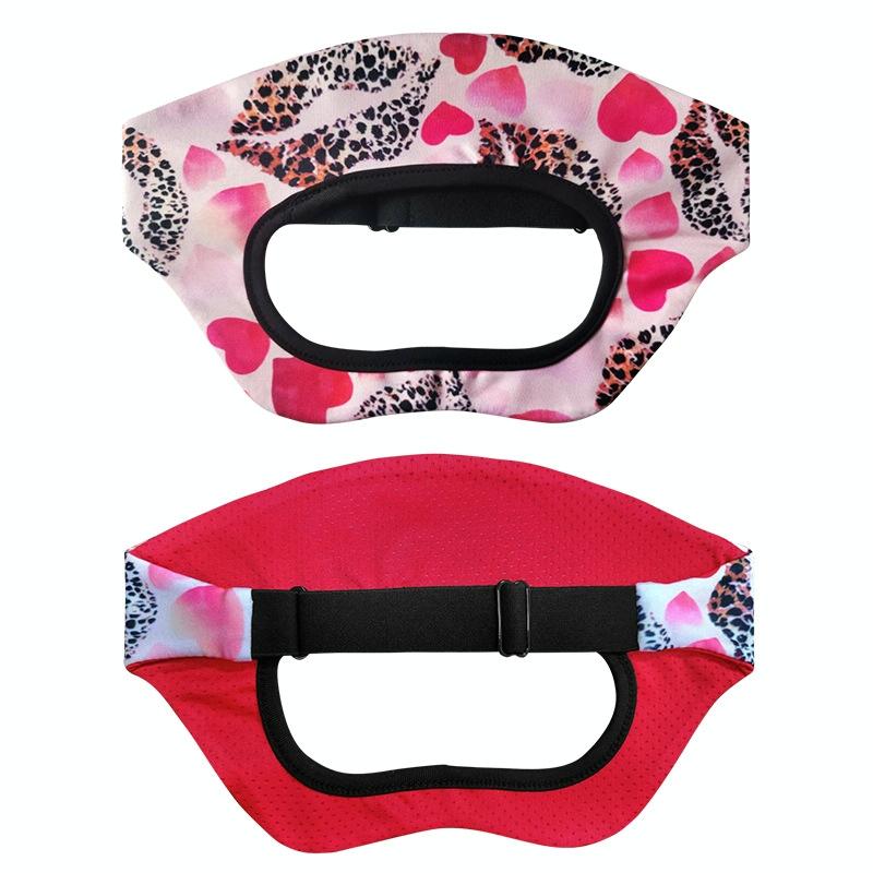 Breathable Vr Eye Mask - Sweatproof - Love Flower 3