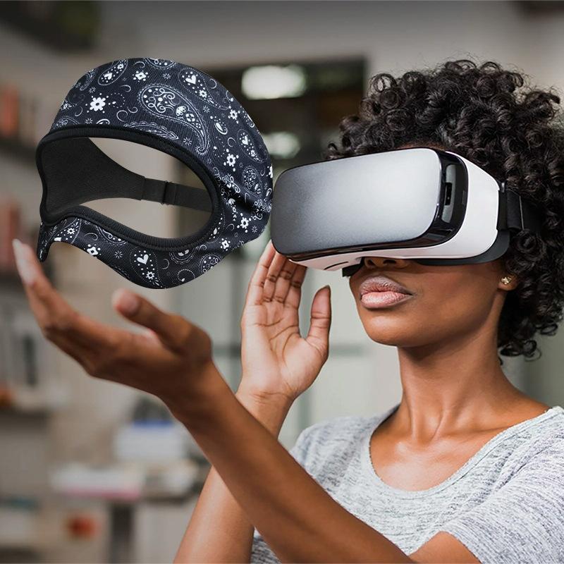 Breathable Vr Eye Mask - Sweatproof - Love Flower 8