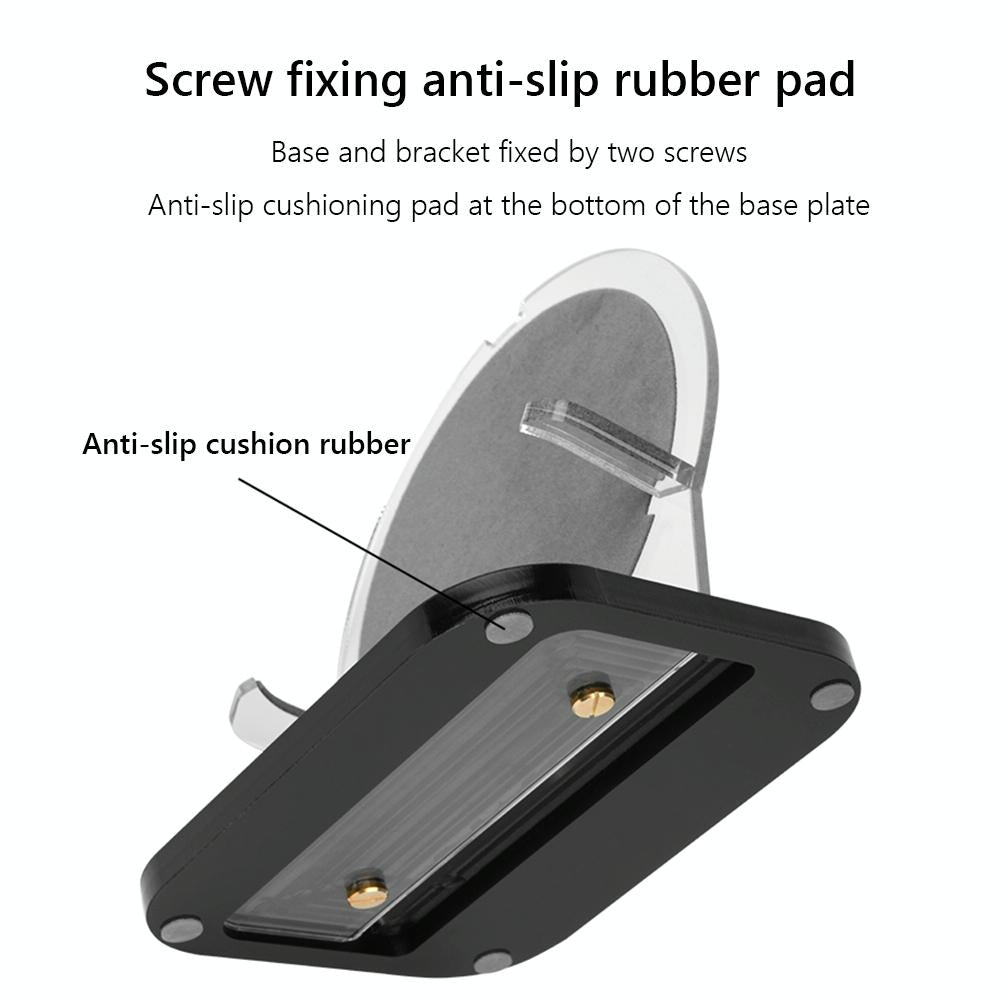 Acrylic Desktop Stand for b & o Beoplay A1 / Beosound A1 2nd Speaker - Black 7