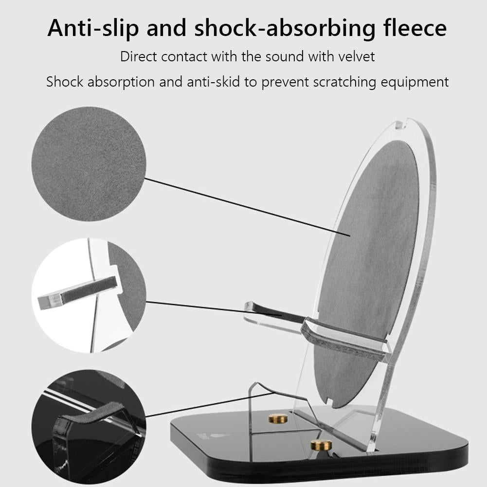 Acrylic Desktop Stand for b & o Beoplay A1 / Beosound A1 2nd Speaker - Black 8