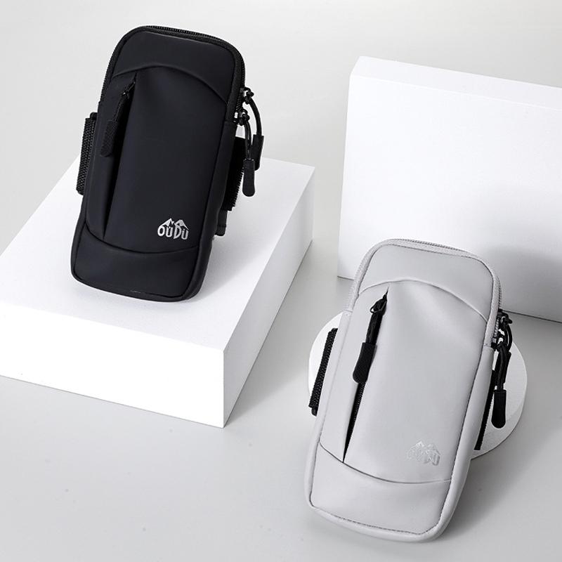 Portable Sports Arm Bag For Running - Black 3