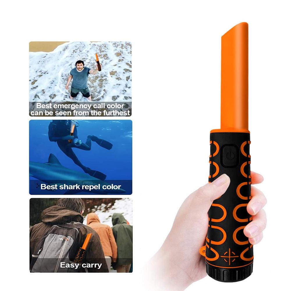 High Sensitivity Underwater Metal Detector - Ip68 Waterproof & Convenient - Orange 6