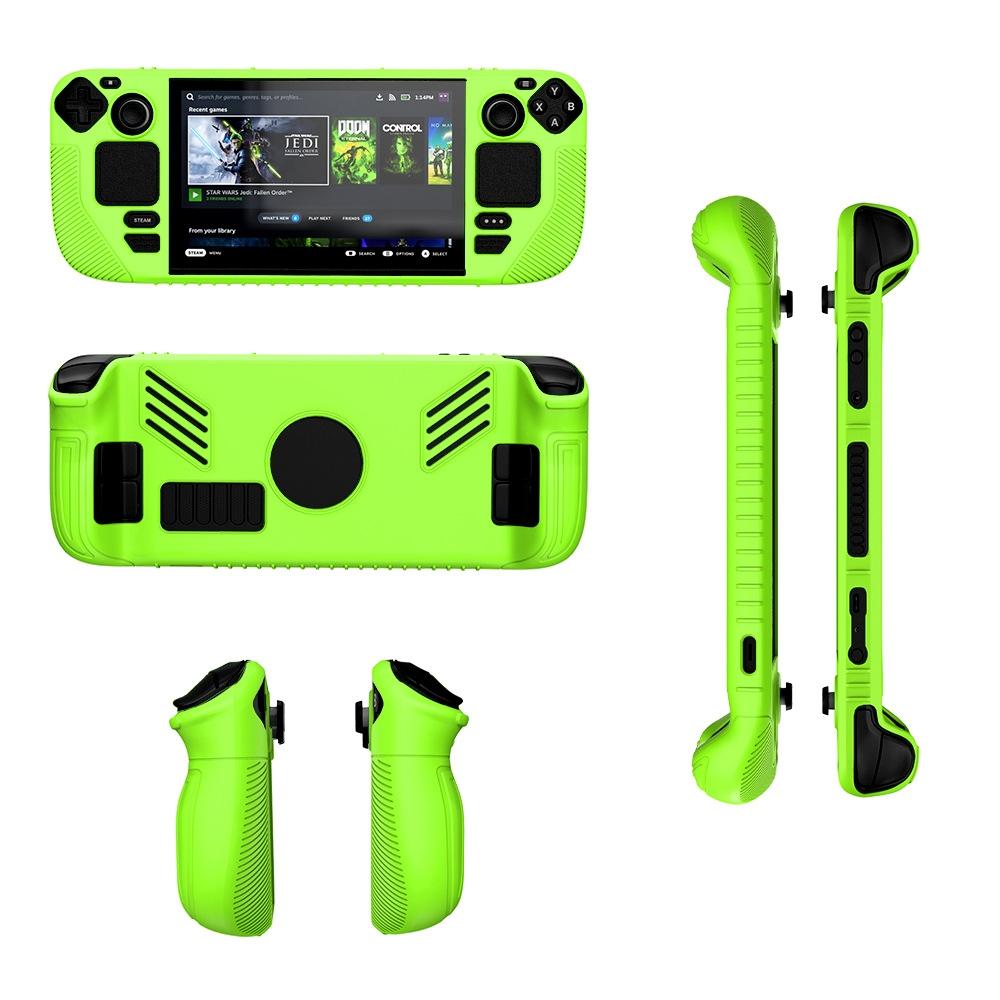 Pocket Console Silicone Case - Non-slip Protection for Steam Deck V3 - Black