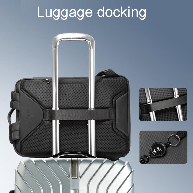 Versatile Laptop Backpack for Travel and Business - Black 8