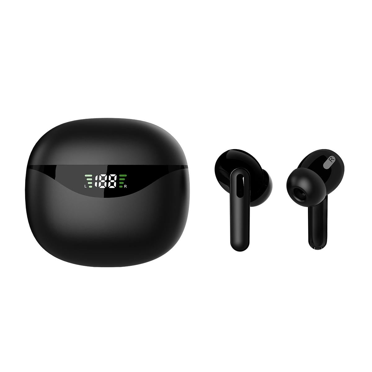 Wireless Tws Bluetooth Earphones - Stereo Sound - Black 3