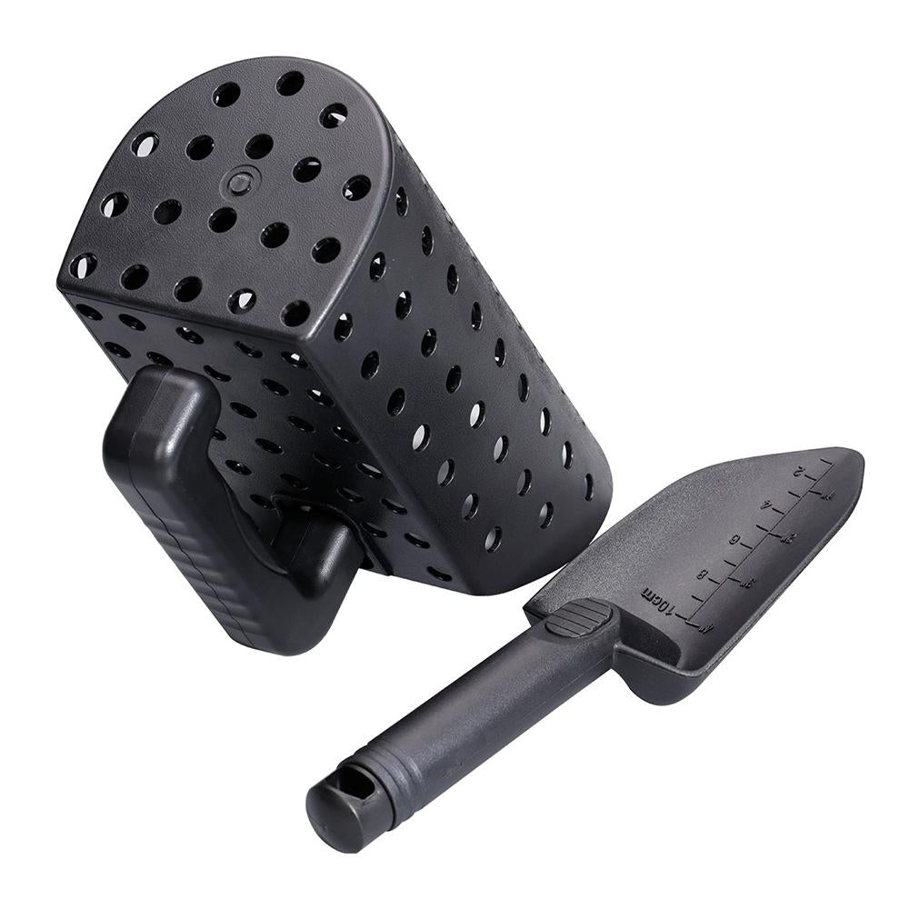 Black Metal Detector Scoop and Shovel Set for Digging 3