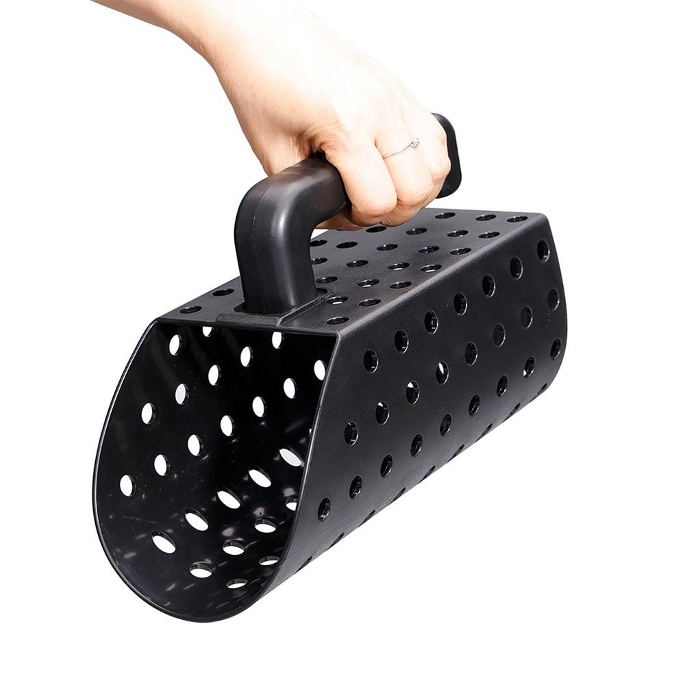 Black Metal Detector Scoop and Shovel Set for Digging 4