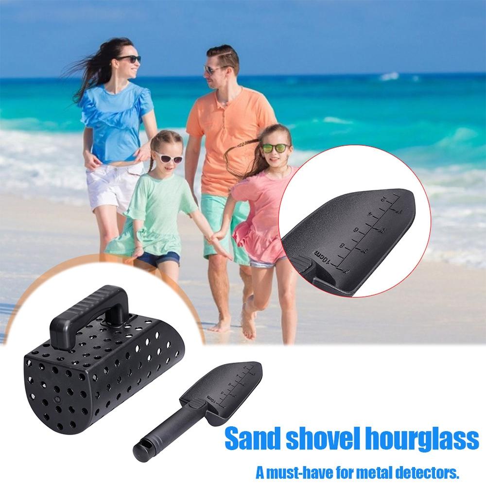 Black Metal Detector Scoop and Shovel Set for Digging 5