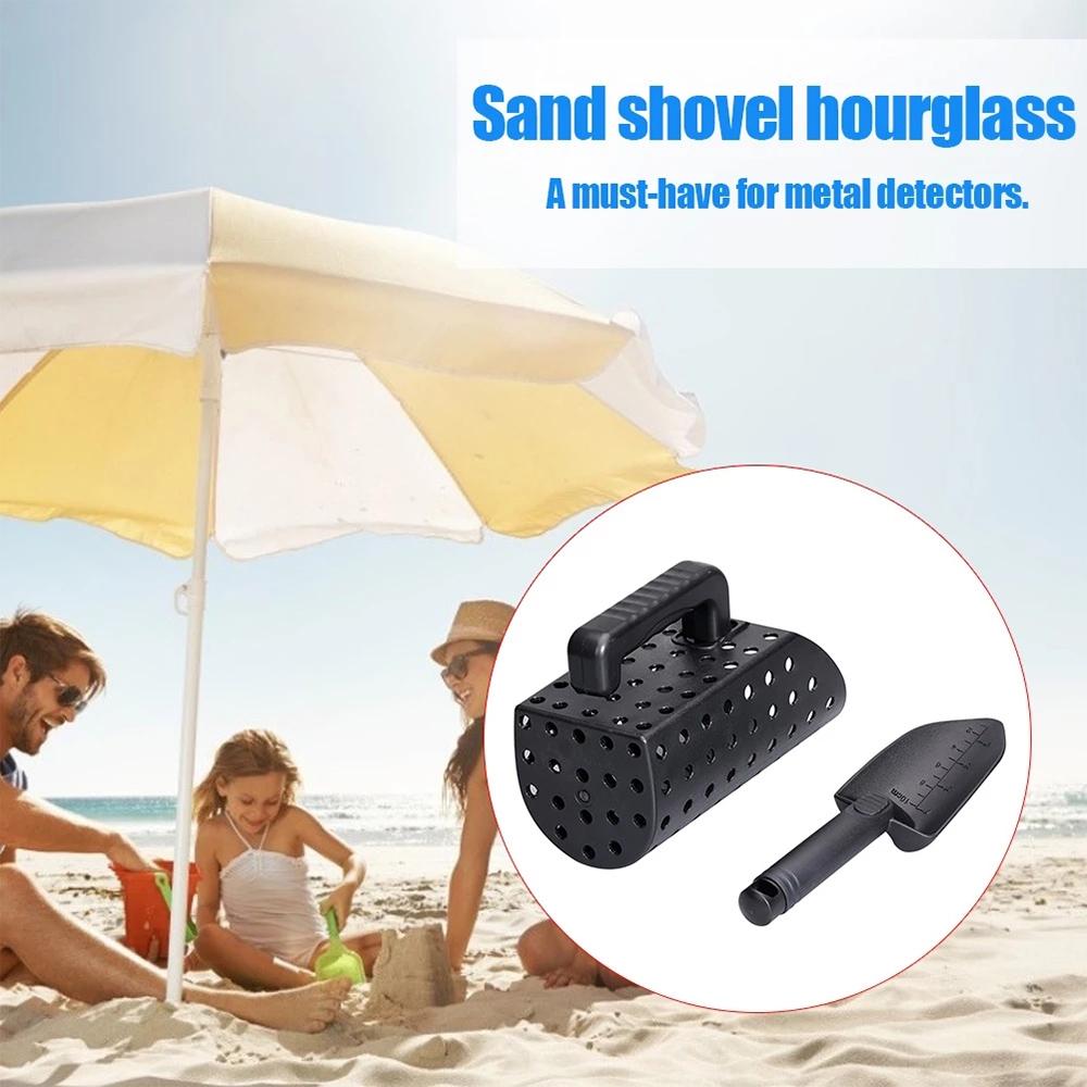 Black Metal Detector Scoop and Shovel Set for Digging 6