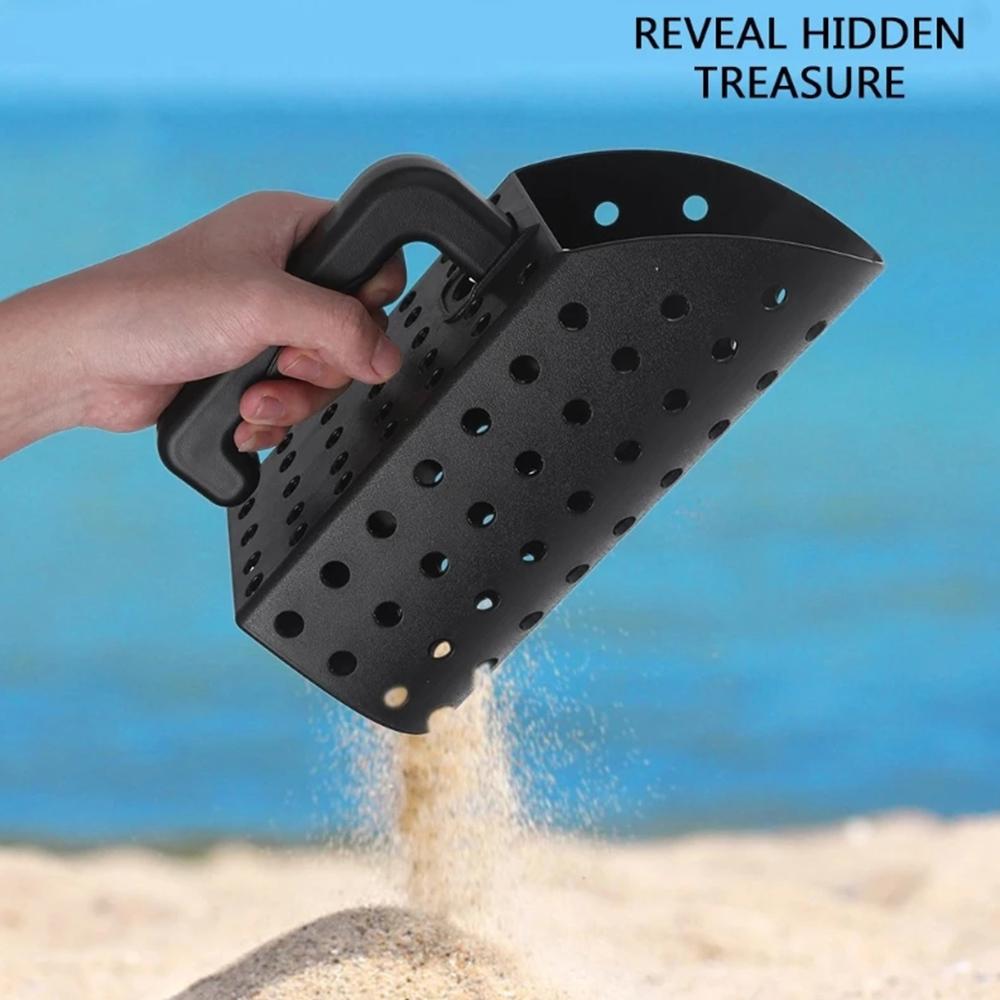 Black Metal Detector Scoop and Shovel Set for Digging 7