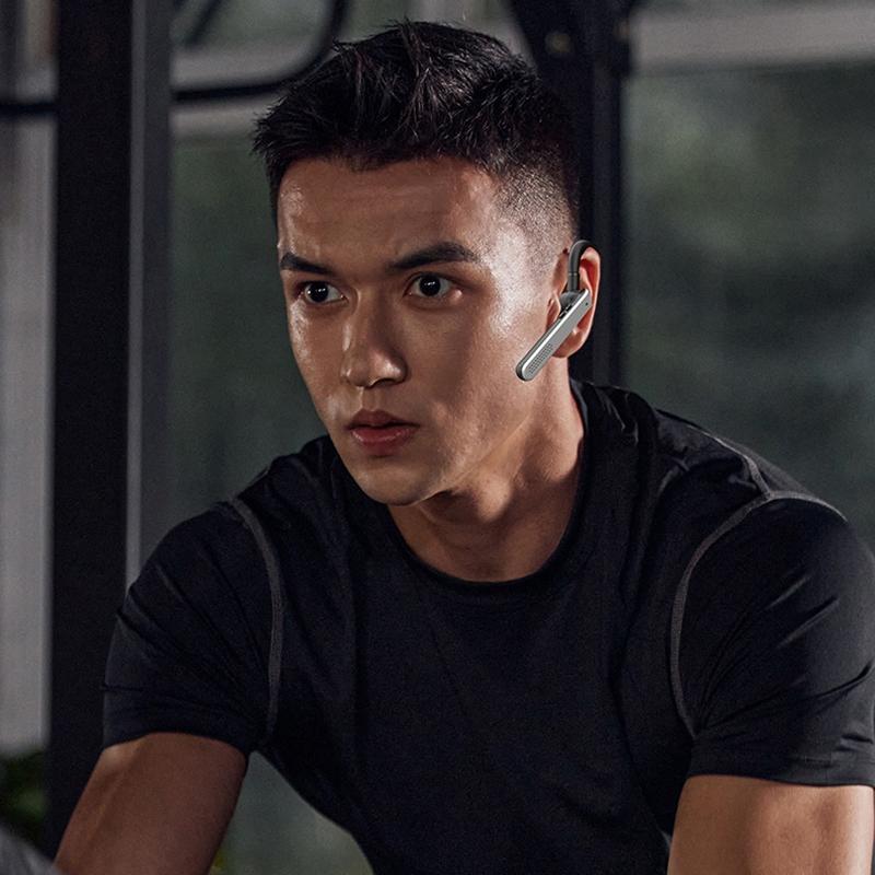 Wireless Bluetooth Earphone with Noise Reduction - Ear-mounted - Black 7