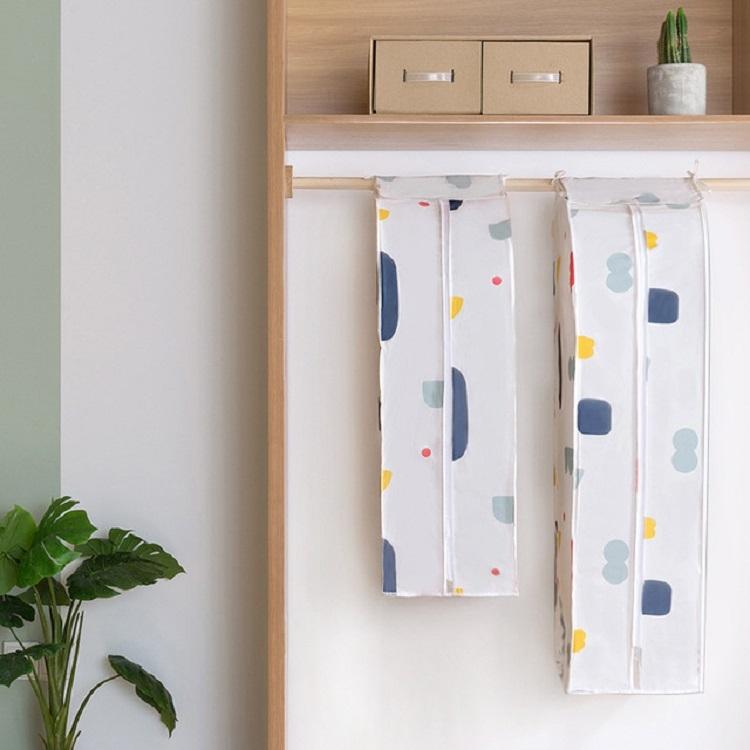 Small 3d Hanger Pocket Wardrobe with Dust Cover - Geometry 5