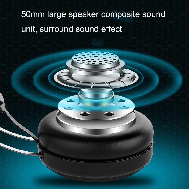 1.5M Wired Gaming Headset With Mic Black 4