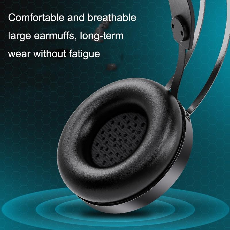 1.5M Wired Gaming Headset With Mic Black 6