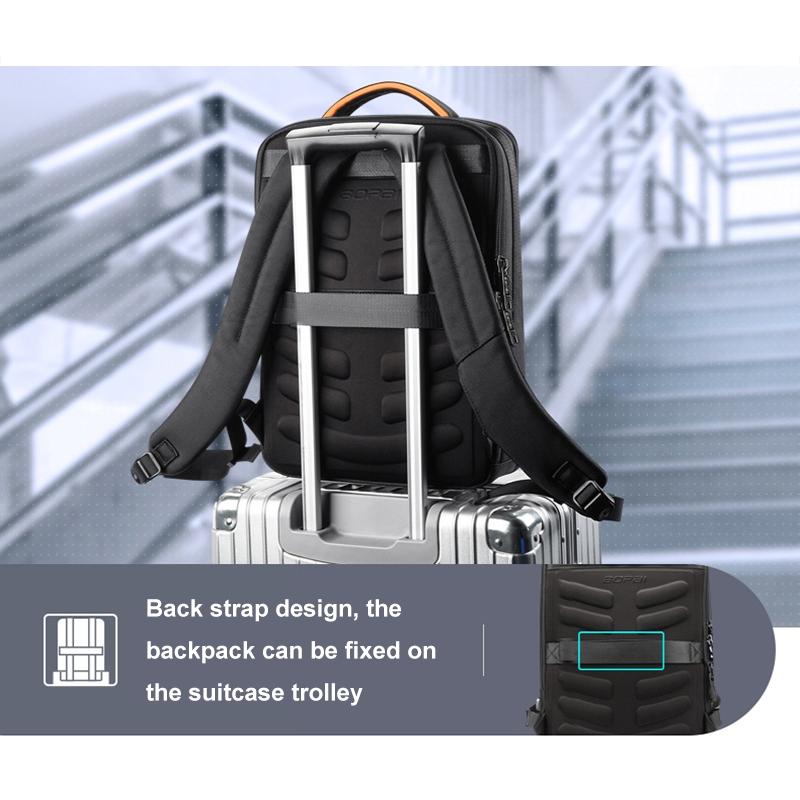 Waterproof Anti-theft Laptop Backpack - Large Capacity Black 12