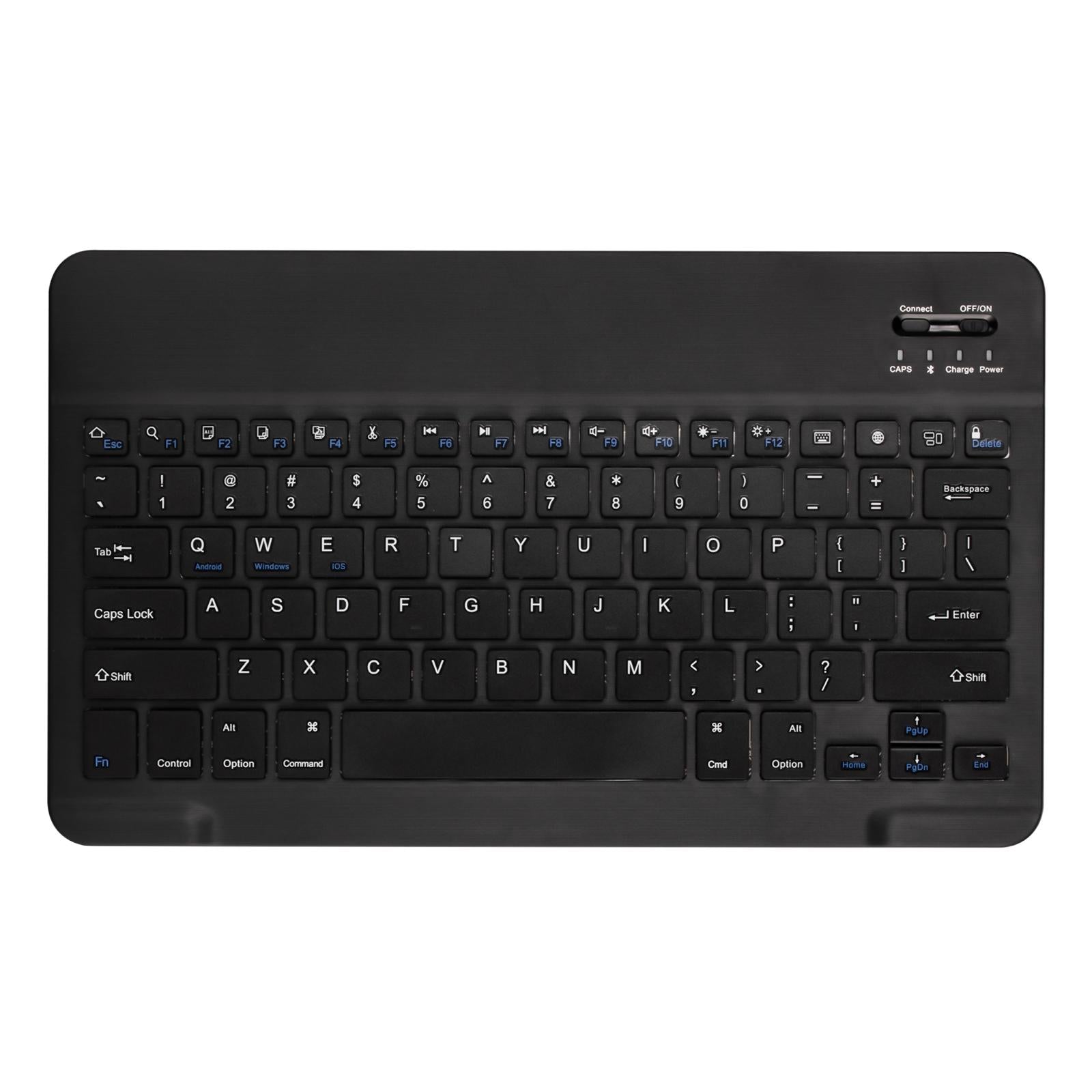 Detachable Bluetooth Keyboard Tablet Case For Ipad Pro 12.9 With Holder Pen Slot - Black 11