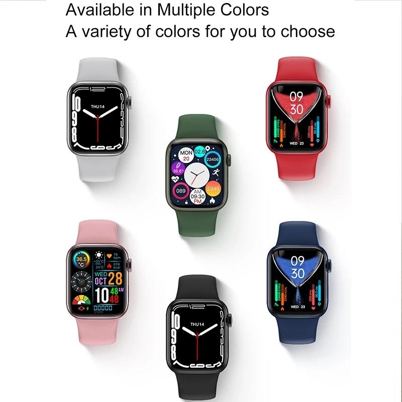 Waterproof Smart Watch With Colour Screen - 1 Inch - Black 4