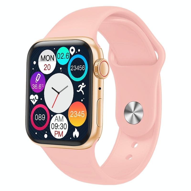 Waterproof Smart Watch With Colour Screen - 1 Inch - Black 13