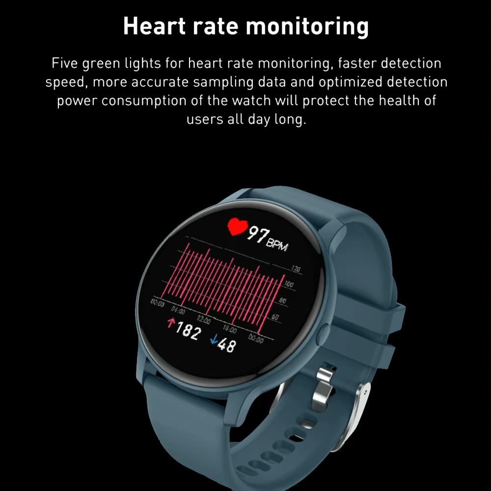 Bluetooth Talk Smartwatch Multi-Function Monitor Heart Rate / Blood Pressure / Blood Oxygen / Sleep - Black 10