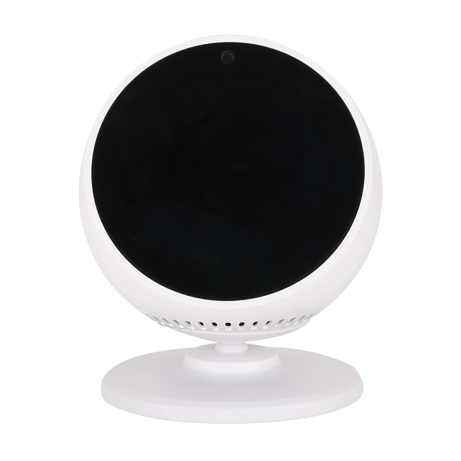 Adjustable Angle Bluetooth Speaker Bracket for Amazon Echo Spot - White