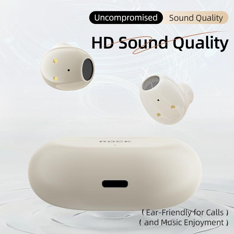 Beige Bluetooth 5.0 Tws Earphones 4
