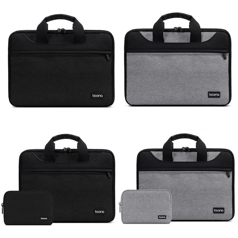 Waterproof Oxford Cloth Laptop Bag - Full Open Portable - 11 / 12 Inches - Black 3