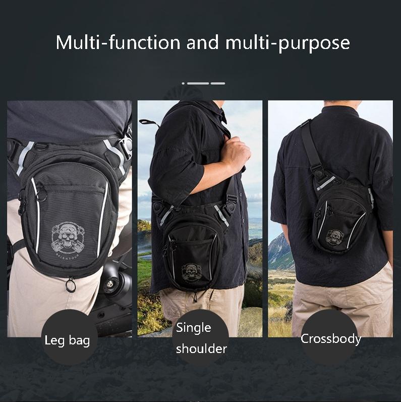 Waterproof Cycling Leg Bag 2L Outdoor Sports Crossbody Bag 8