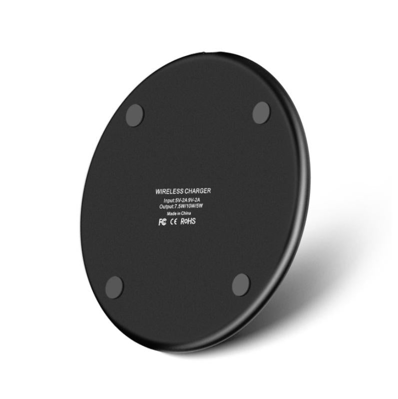 2 Pack Universal 10W Aluminum Wireless Charger With 1M Cable 5