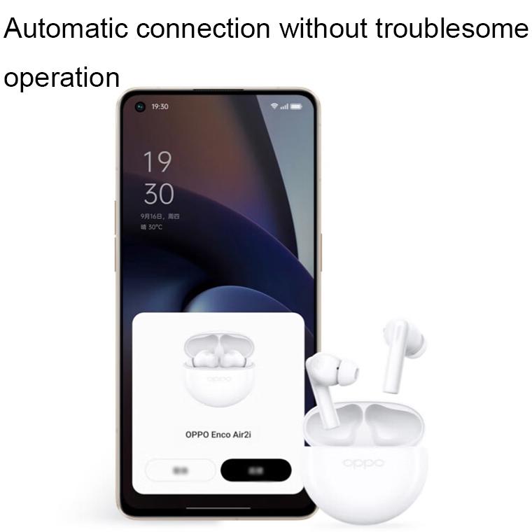 Wireless Bluetooth Earphones with Noise Reduction and Ai Call - White 3