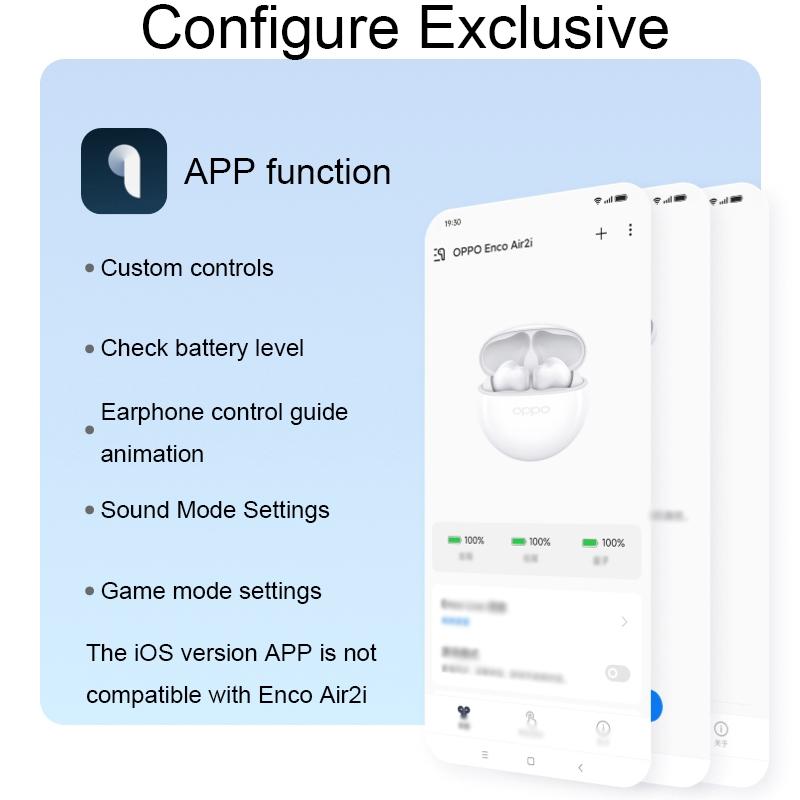Wireless Bluetooth Earphones with Noise Reduction and Ai Call - White 5