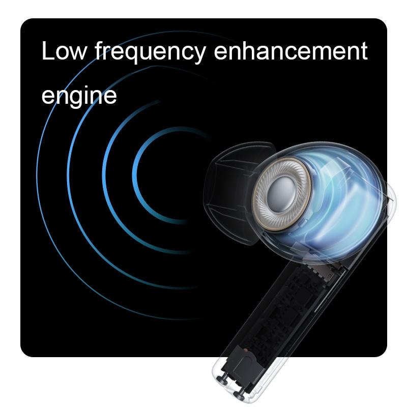 Wireless Bluetooth Earphones with Noise Reduction and Ai Call - White 7