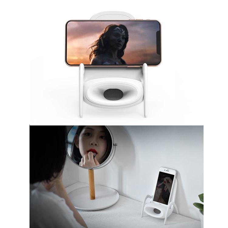 Wireless Charger For Iphone & Android - White 8