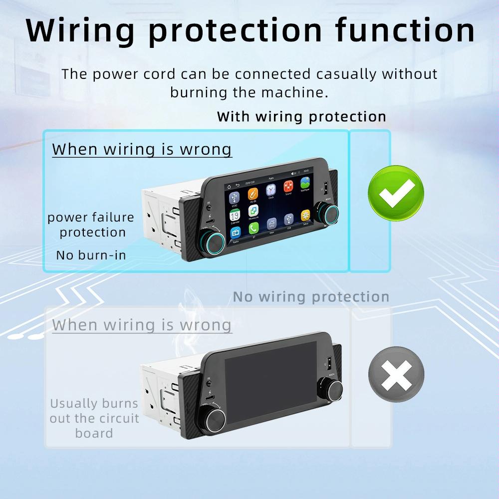 5 Inch Bluetooth Mp5 Inch Car Radio - Hands-Free F152W 10