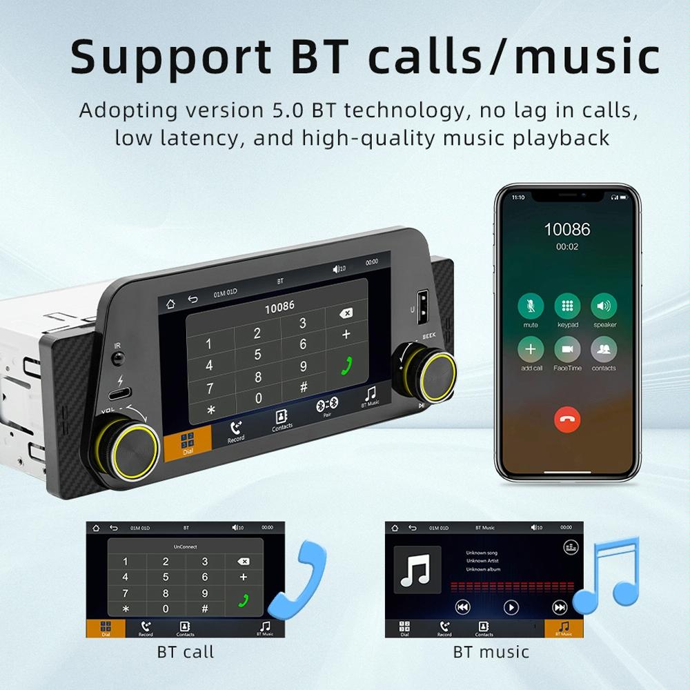 5 Inch Bluetooth Mp5 Inch Car Radio - Hands-Free F152W 11