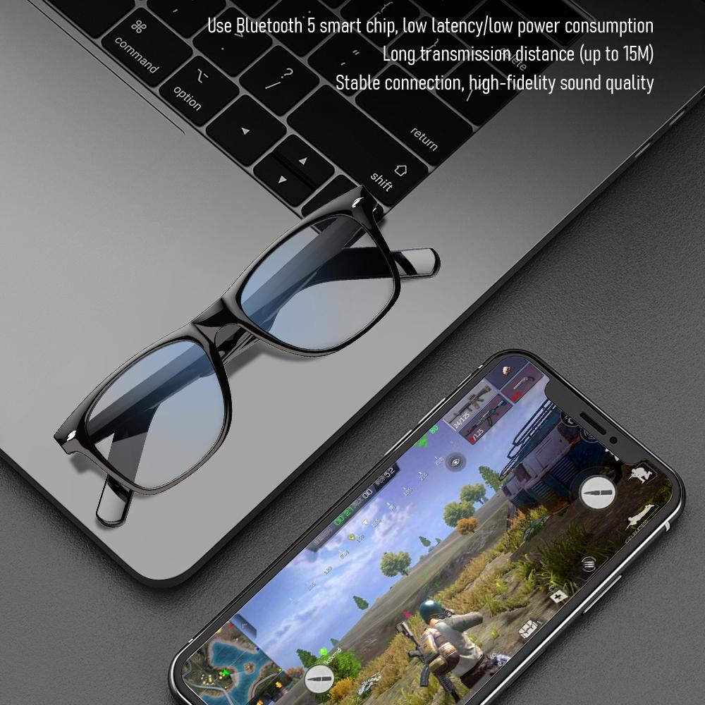 Smart Bluetooth Glasses with Binaural Call Function - Polarized Sunglasses 6