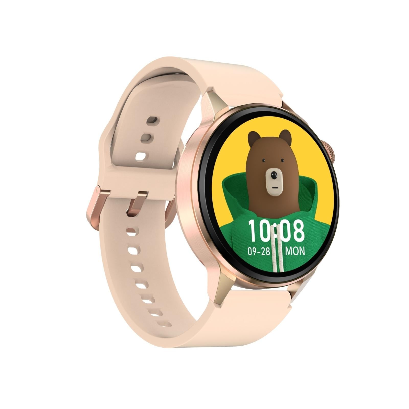 Silicone Band Smart Watch With Colour Screen - Black 13
