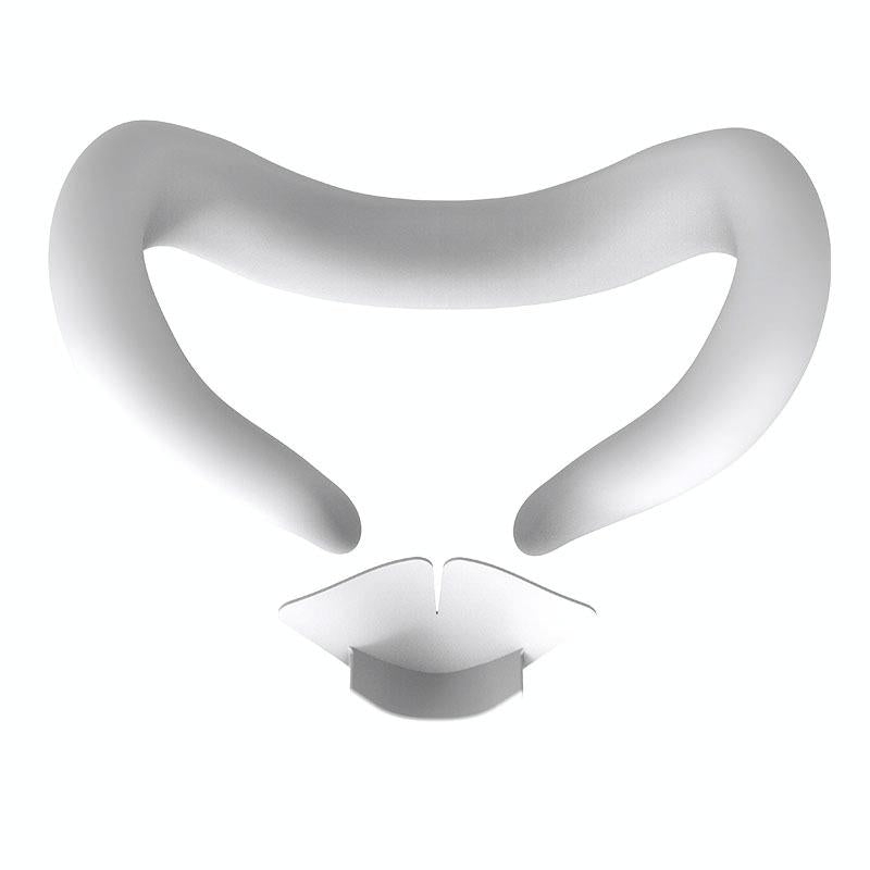 Silicone Face Cover with Nose Pad for Meta Quest 3 - Eye Mask - Black 8