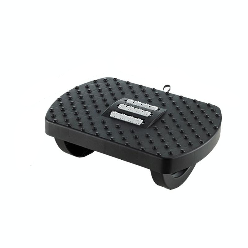 180 Degree Swing Footstool With Handle Black