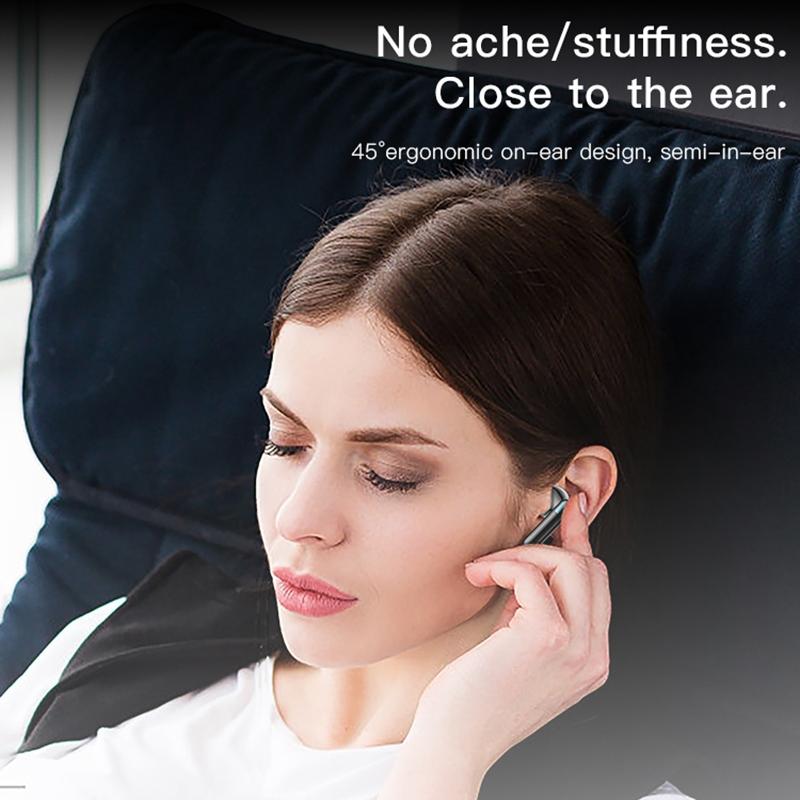 Wireless Noise-cancelling Earbuds - Black 8