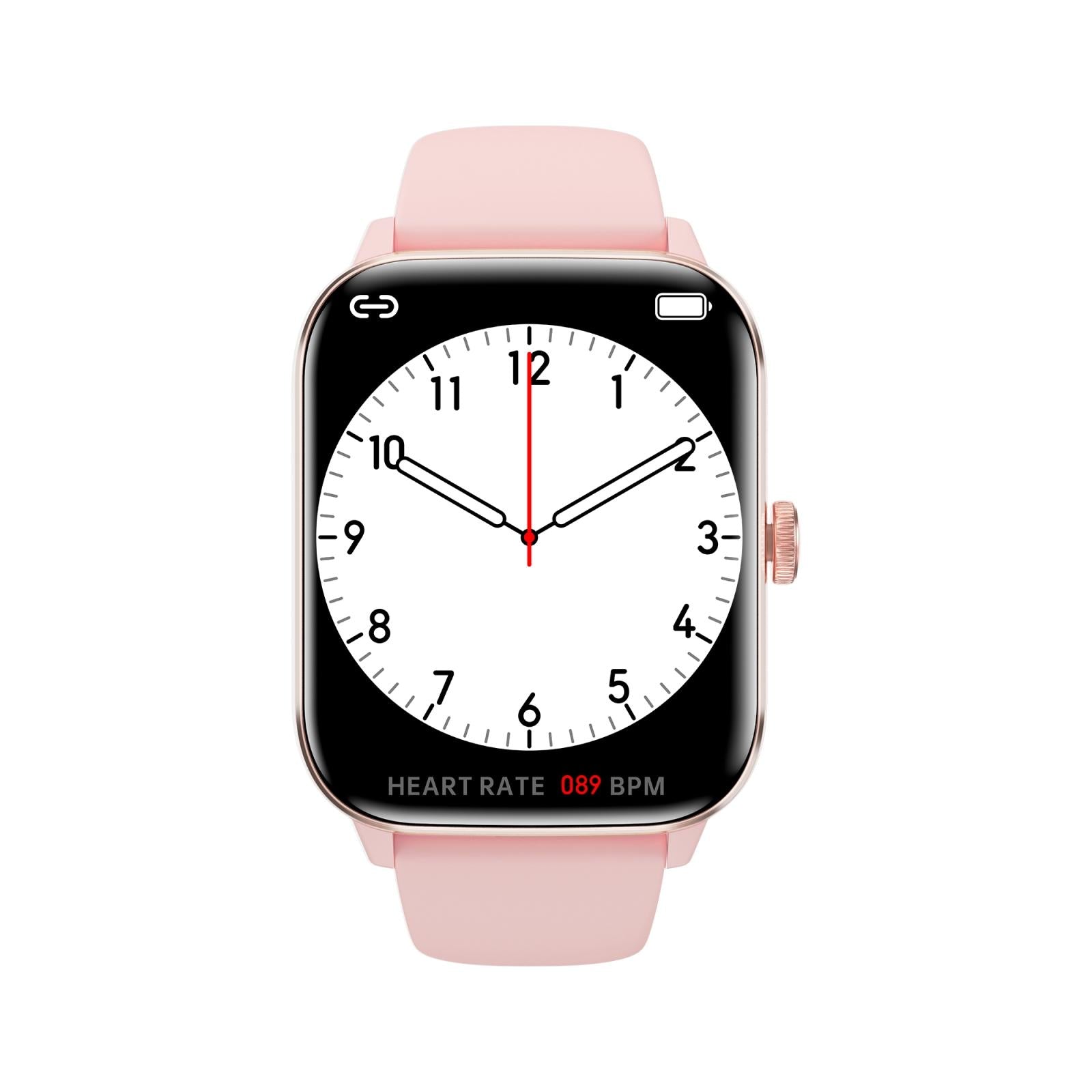 1.91 Inch Bt5.2 Smart Sport Watch Support Sleep / Heart Rate / Blood Oxygen / Temperature / Blood Pressure Health Monitor - Pink 3