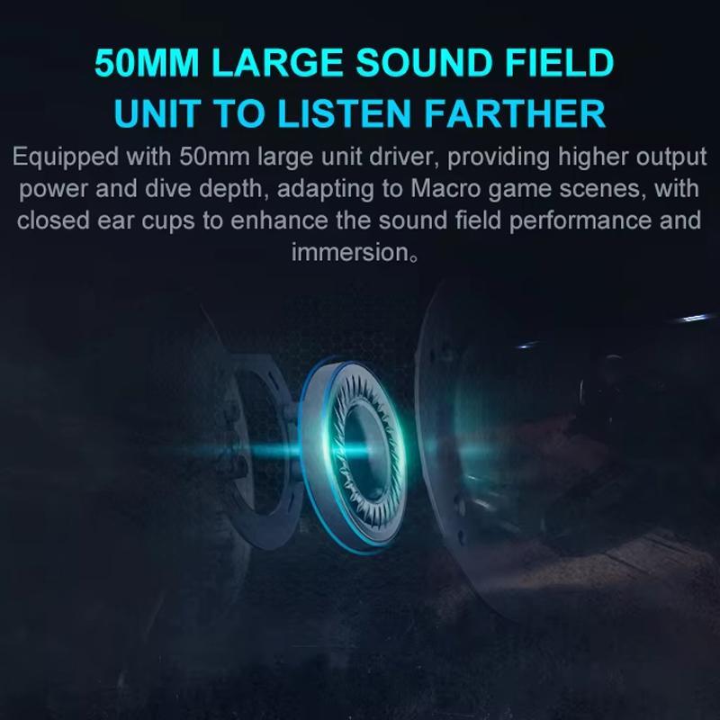 Rgb Gaming Headset With Virtual 7.1 Surround Sound And Noise Reduction 6