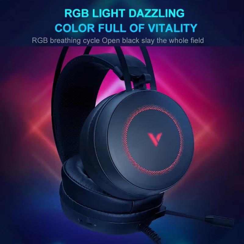 Rgb Gaming Headset With Virtual 7.1 Surround Sound And Noise Reduction 7