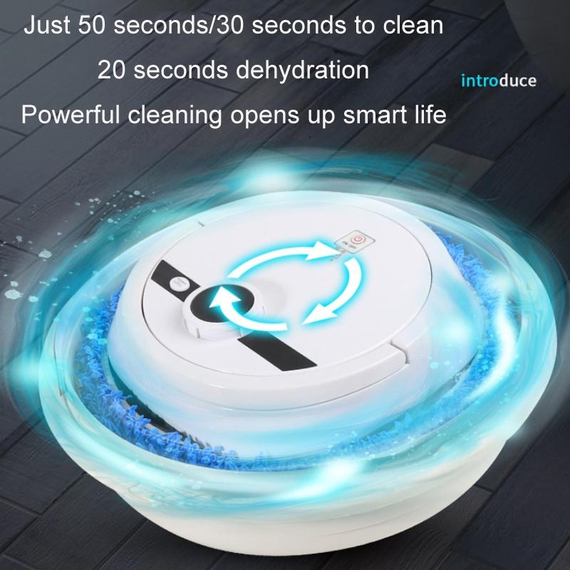 Smart All-in-one Robotic Sweeper and Mop - White 6