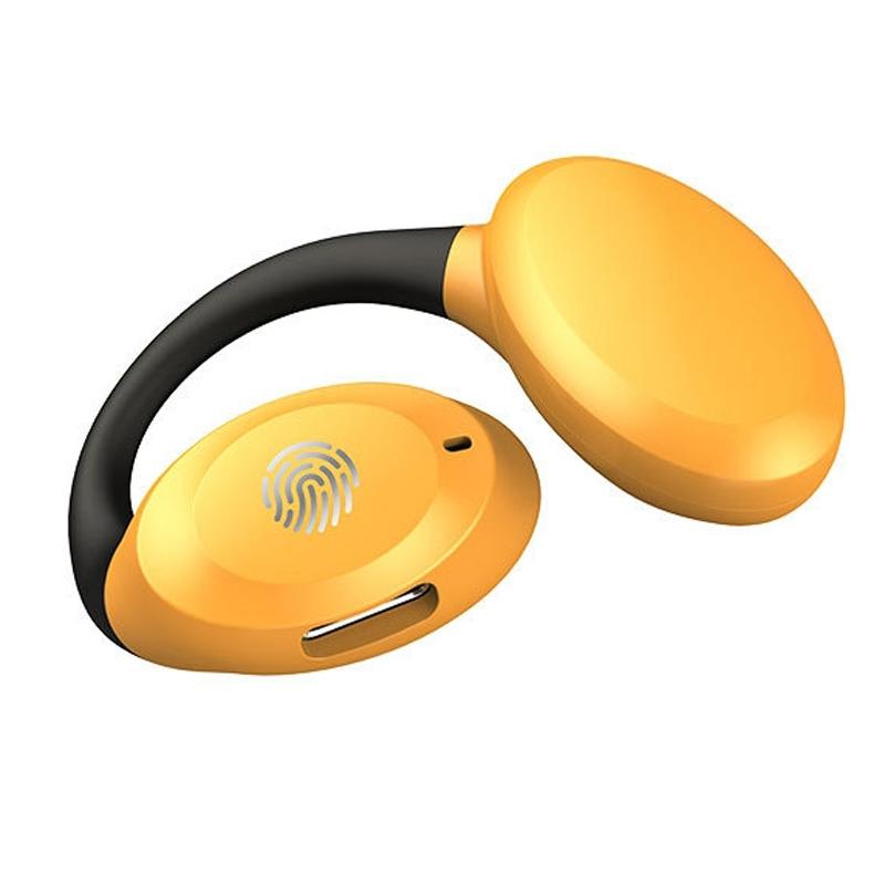 Waterproof Touch Control Wireless Earphones with Ear-hook for Sports - Black 11