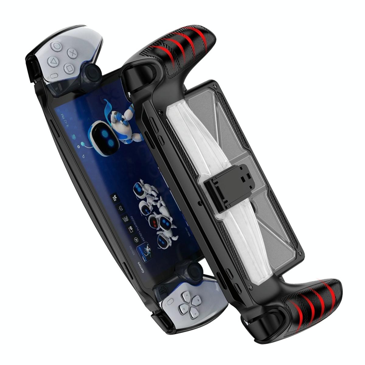 Protective Case with Holder for Sony Playstation Portal Console - Black 5