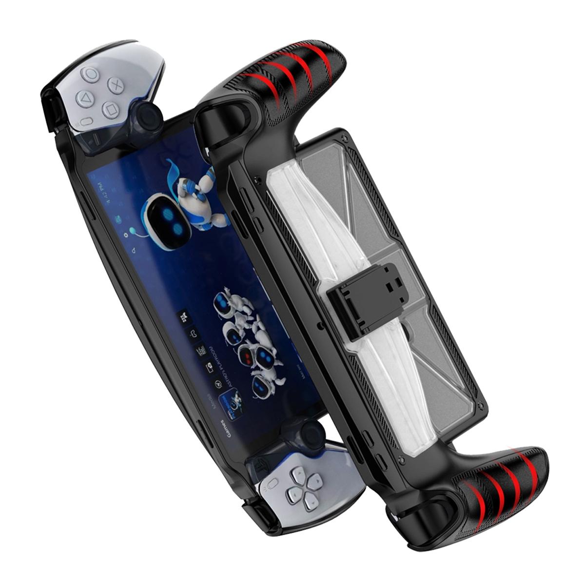 Protective Case with Holder for Sony Playstation Portal Console - Black 11